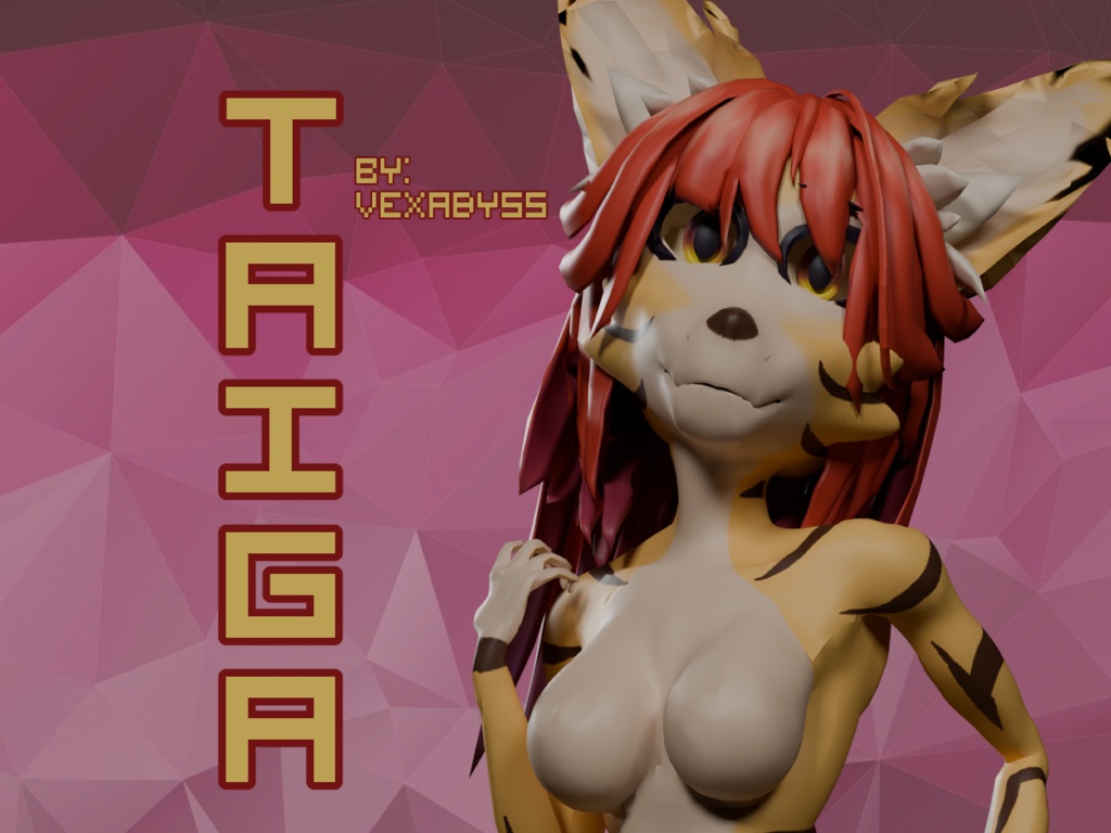 [VexReplikaShop] -3D Model - Taiga タイガ 
