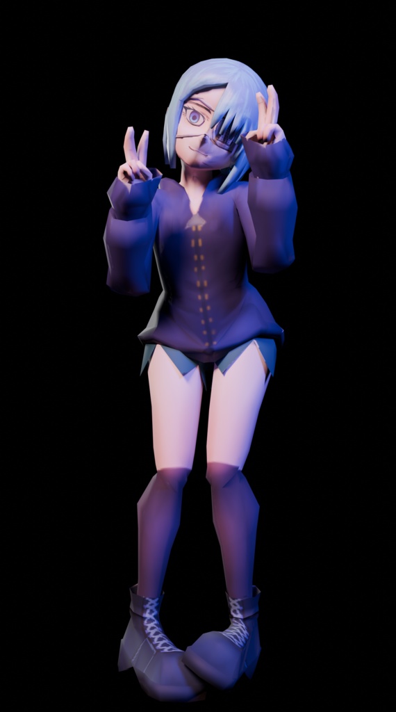 VexReplika Shop - Wendy - 3D Model Low Poly