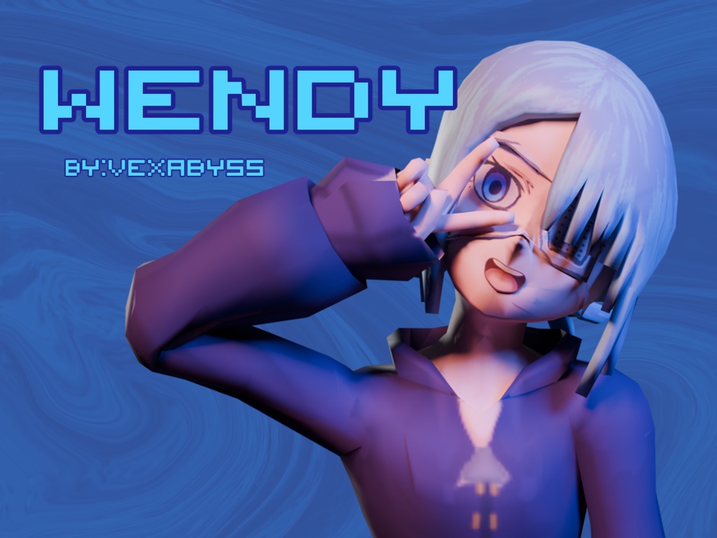 VexReplika Shop - Wendy - 3D Model Low Poly