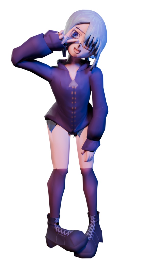 VexReplika Shop - Wendy - 3D Model Low Poly