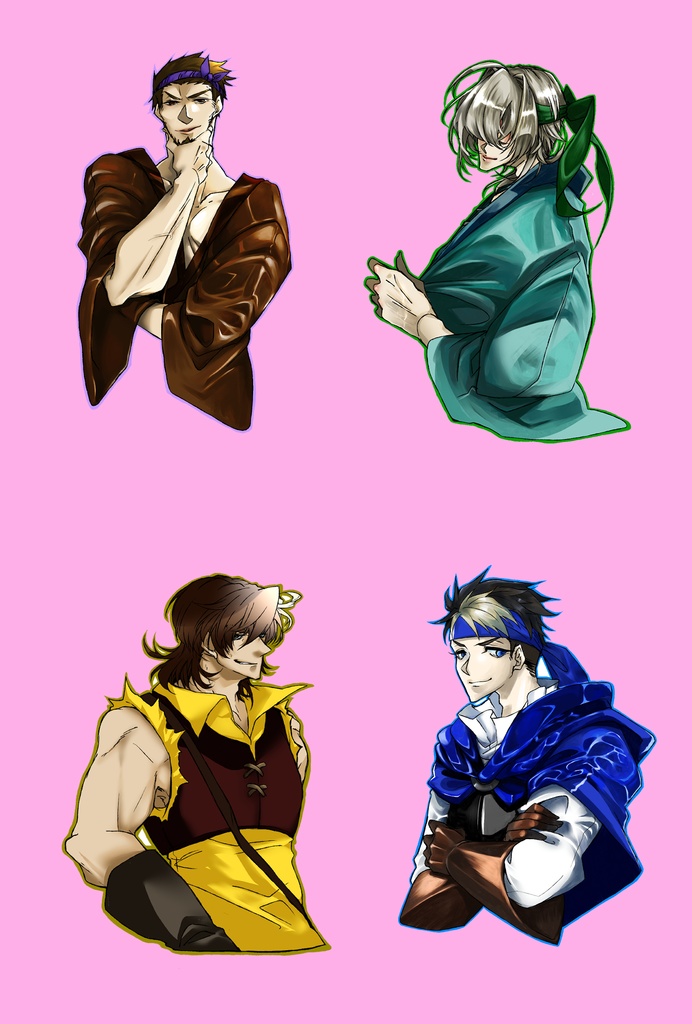 漁師・腐れ縁ステッカーセット