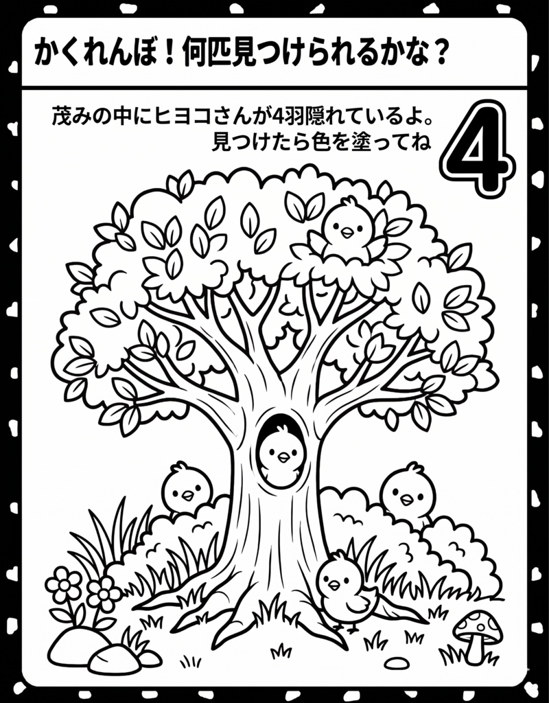 3歳からできる!どうぶつ知育ドリル|ぬりえ・めいろ・かぞえあそび(全10ページPDF)