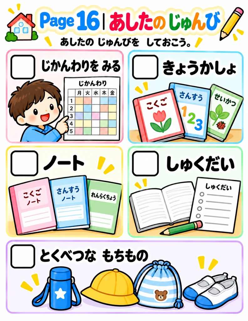 【発達支援・視覚支援】おうち生活サポート2冊セット|気持ちの切り替え+生活習慣 PDF