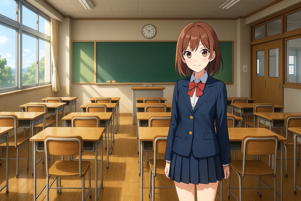 🏫 学校背景素材集(アニメ風) 10種類セット 🎨