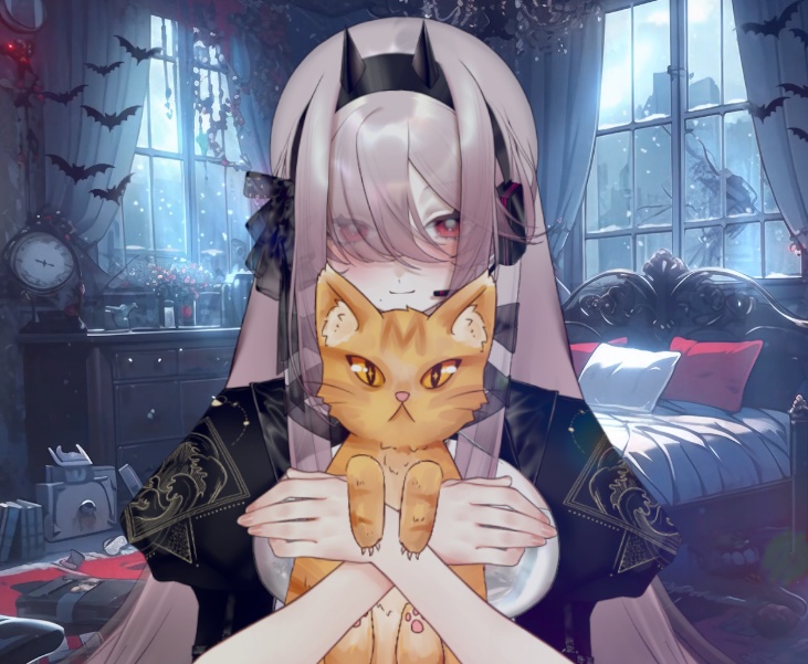 CAT ASSET for LIVE2D VTUBER png