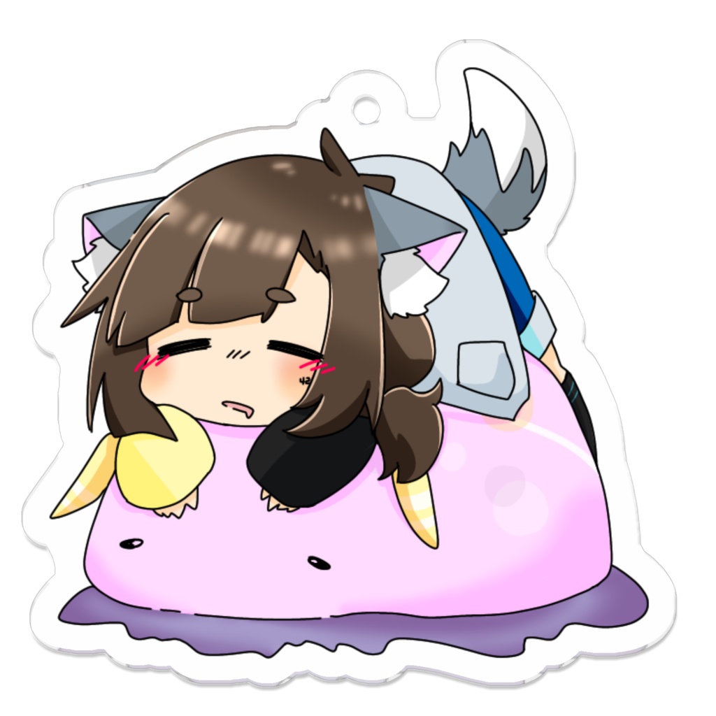 朔とウミウシ ぐでっとばーじょん