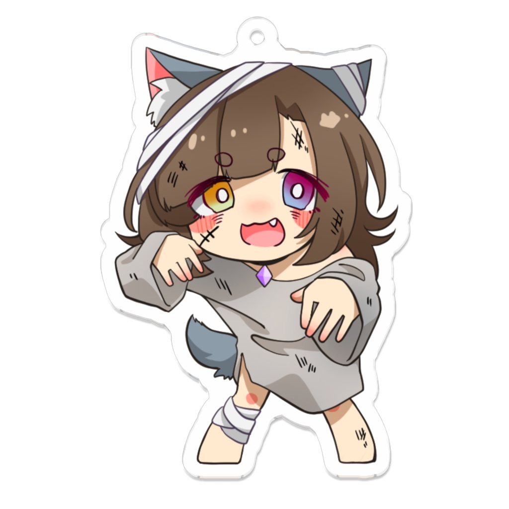 はぴはろうぃん2024 ゾンビさくアクキー