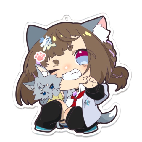6thアクリルキーホルダー(クリア)