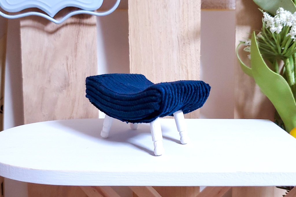 【受注】Corochair/もちころ用椅子 ぬい家具