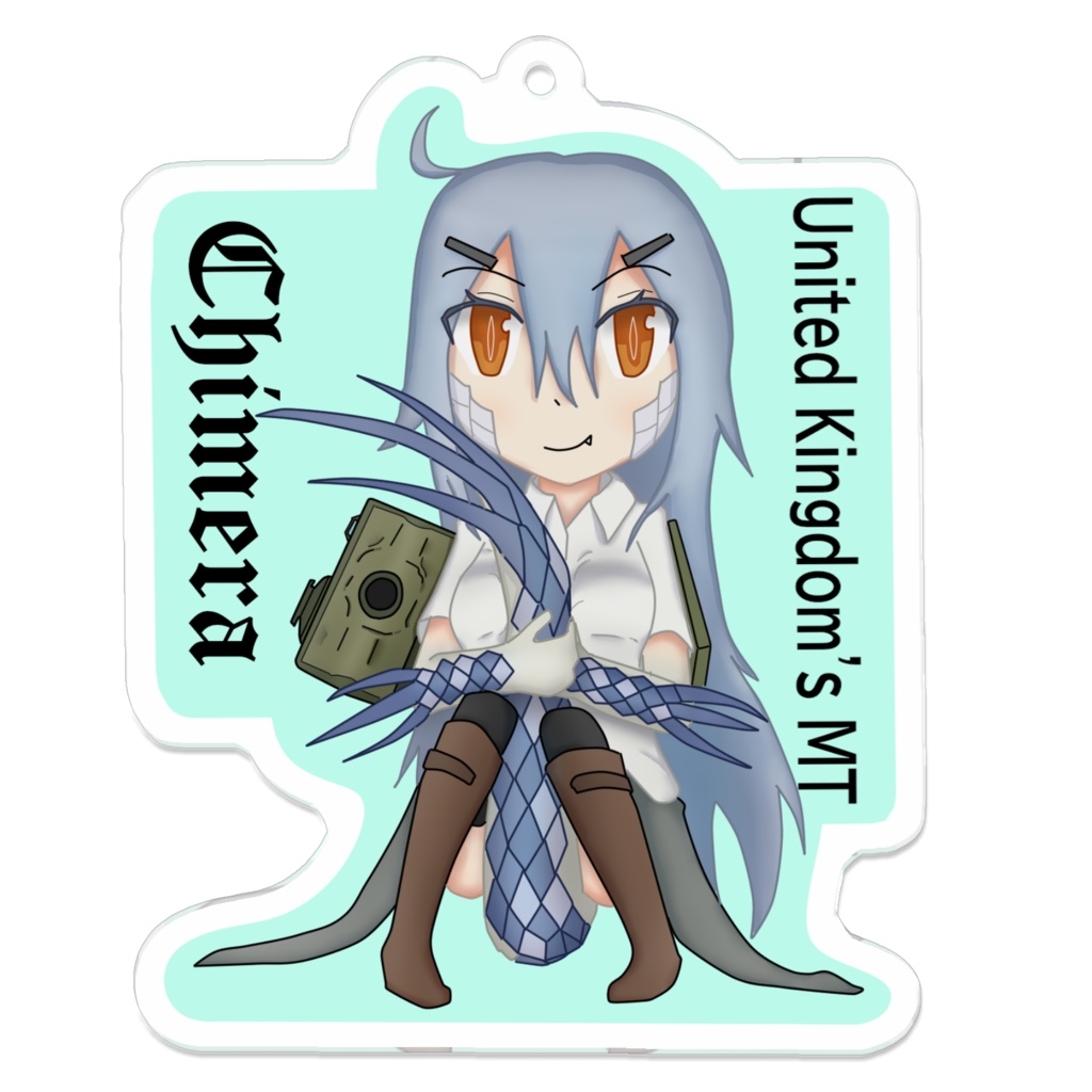 ちびChimeraアクリルキーホルダー