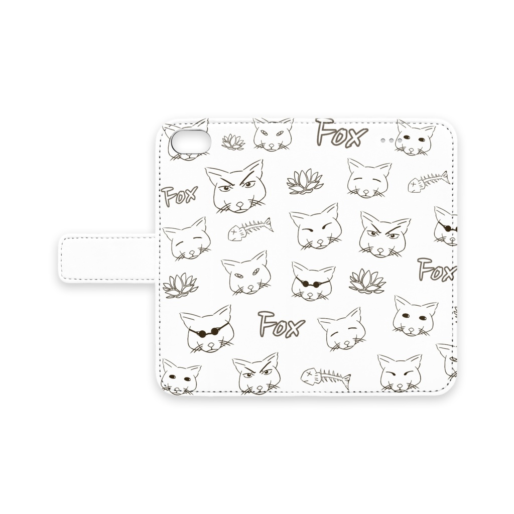 くことお揃いのスマホケース