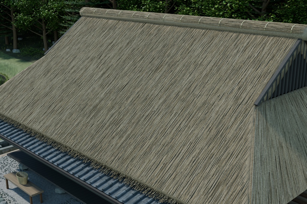 【箱庭コレクション #003 / Blender】水音の棚田|Mizune Terraces