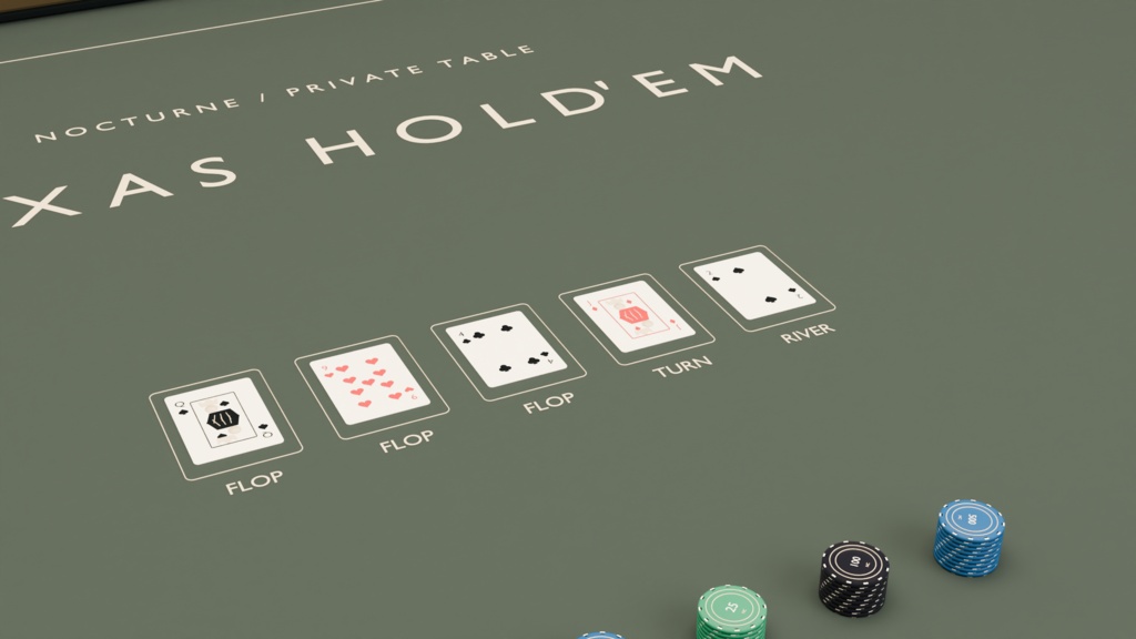 【箱庭コレクション #011 / Blender】トランプカジノのVIPルーム|Nocturne Card Club