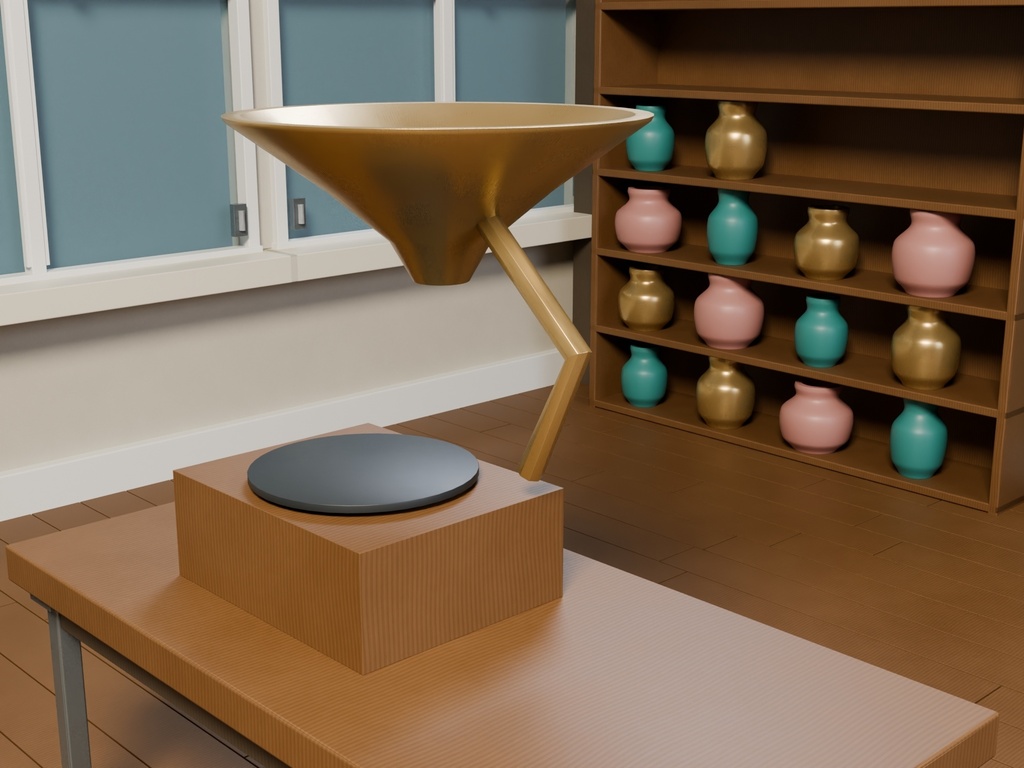 【3D背景】109 路地の骨董屋 / Alley Antiquarian【FBX・GLB・BLEND】