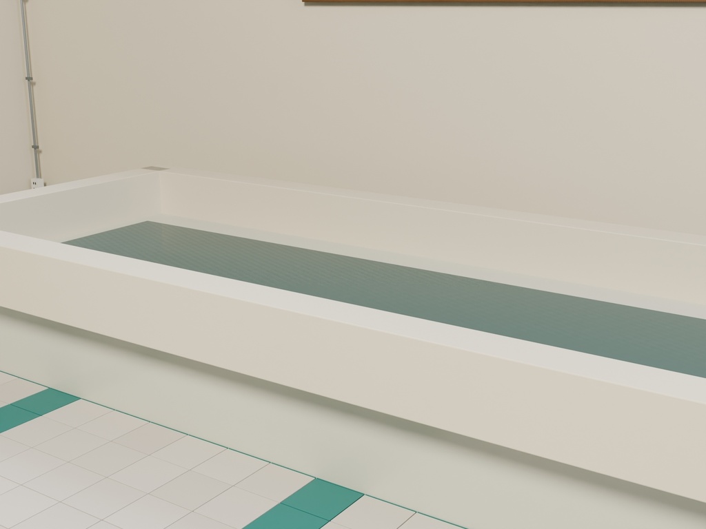 【3D背景】111 朝一番の銭湯 / Morning Bathhouse【FBX・GLB・BLEND】