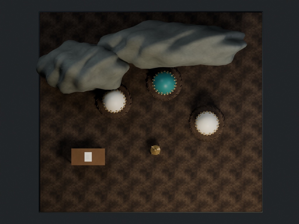 【3D背景】137 竜の孵化場 / Dragon Hatchery【FBX・GLB・BLEND】