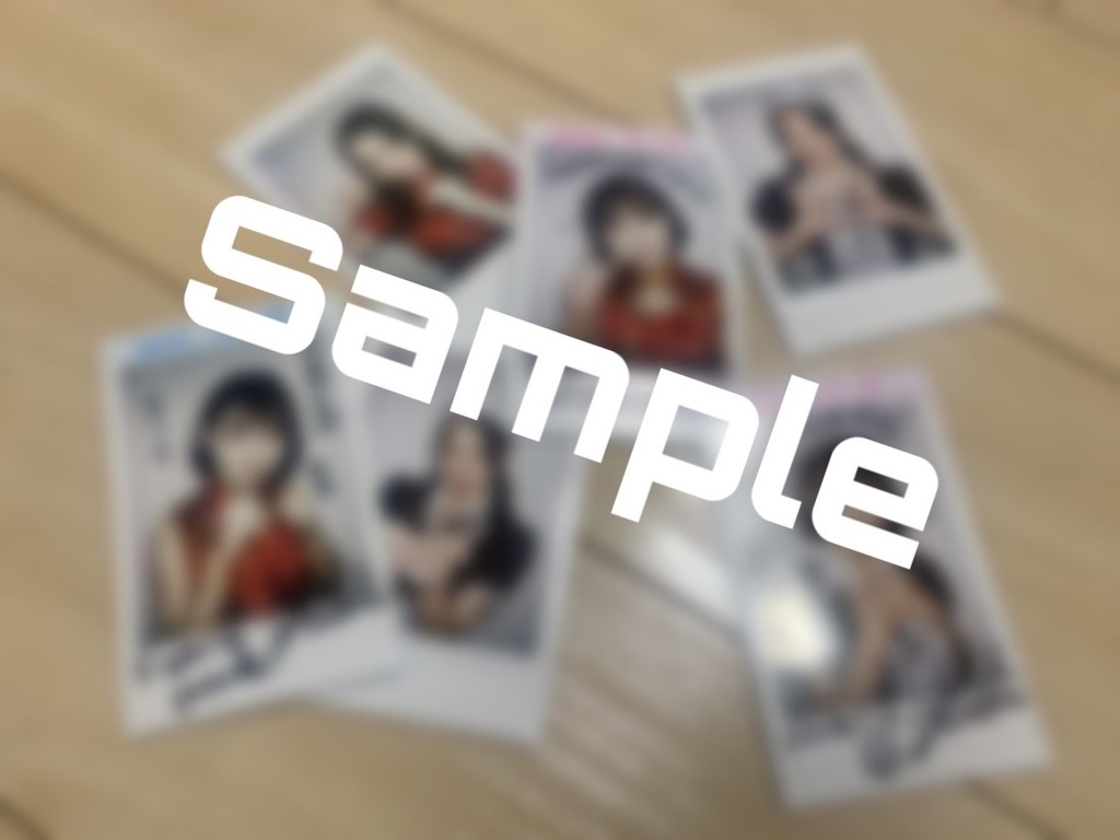 ランダムチェキ　渡部実生ver