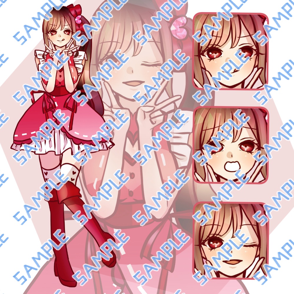 立ち絵素材 フリー素材 全身 少女 魔法少女 アイドル