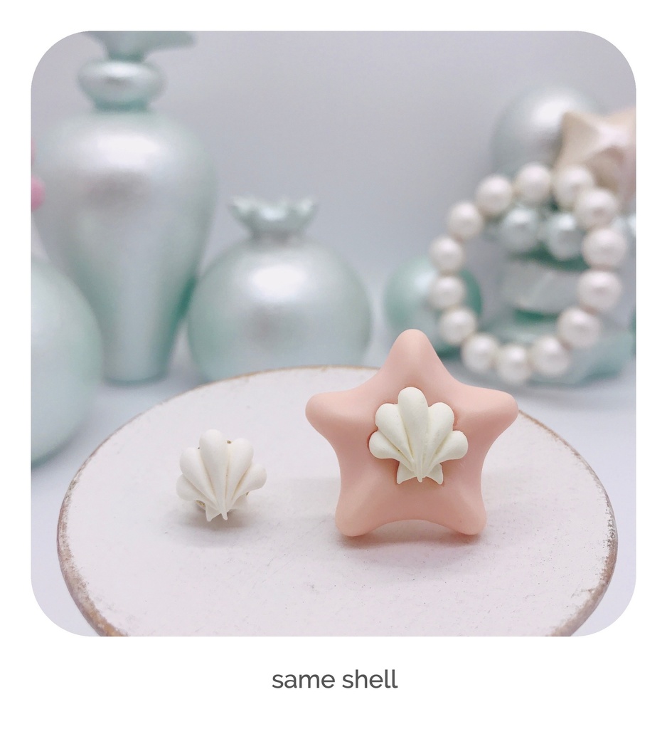 ヒトデ パール イヤリング スカイ