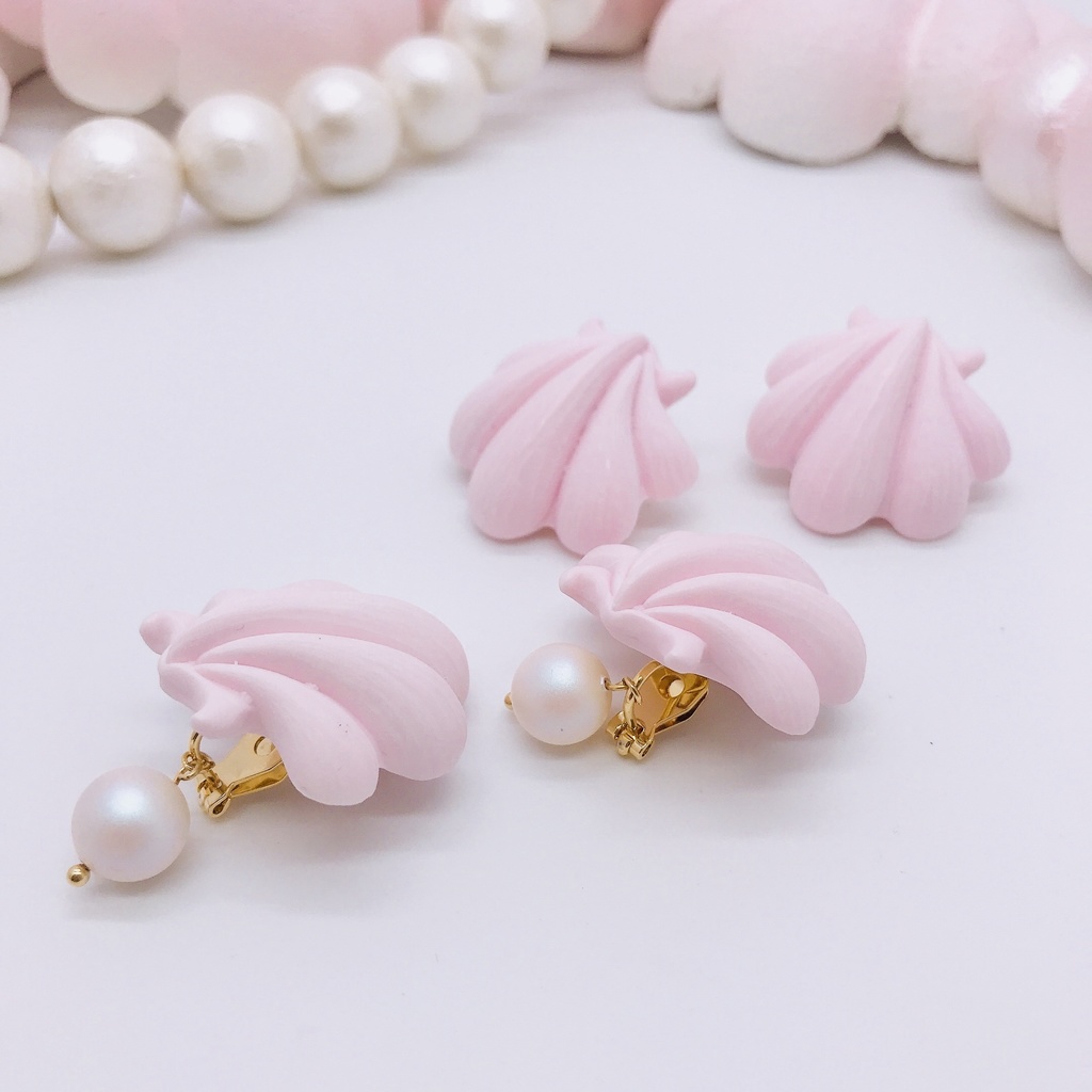 マーメイド イヤリング パール