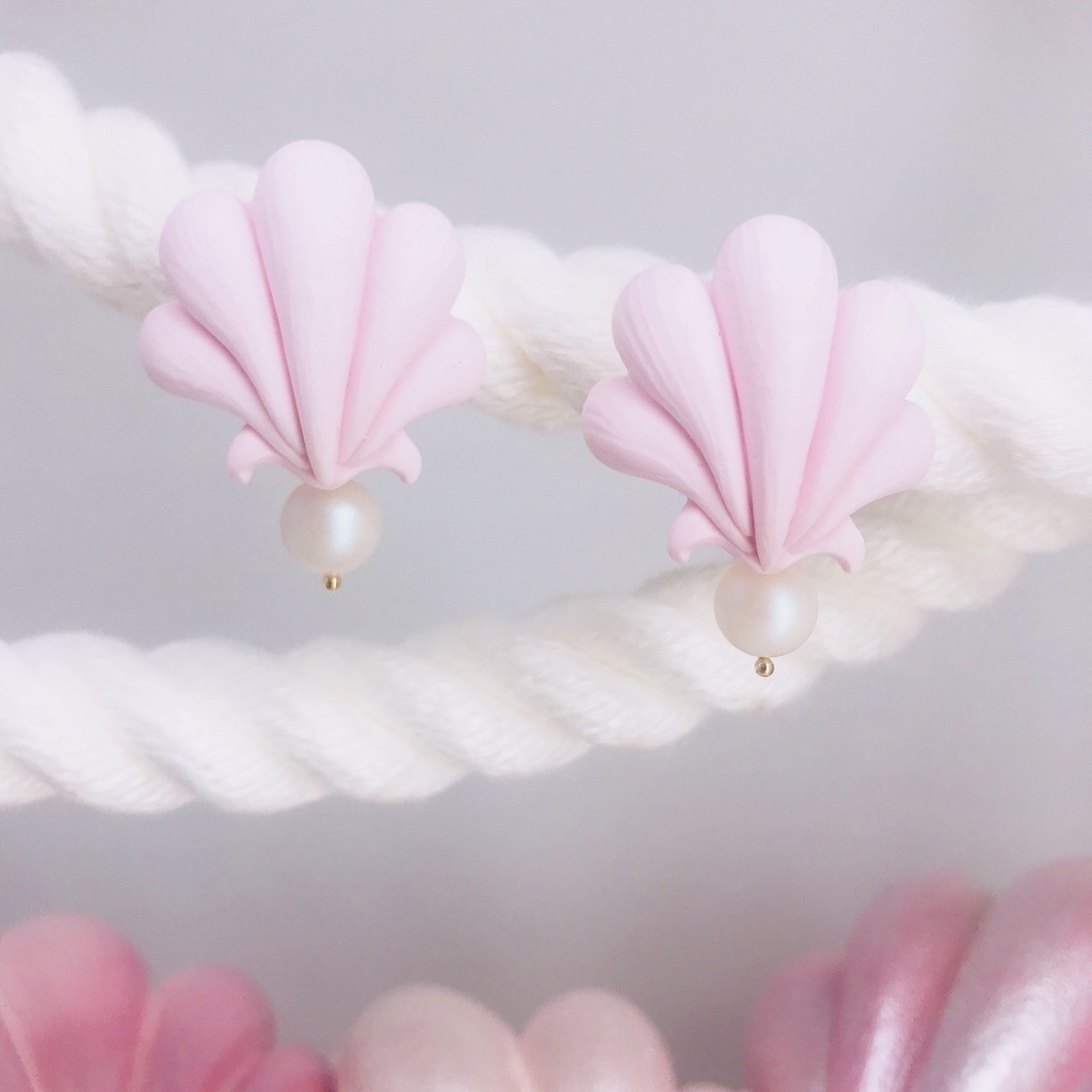 マーメイド イヤリング パール