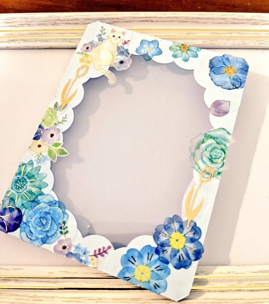 トレカケースデコレーション【ライトブルー】