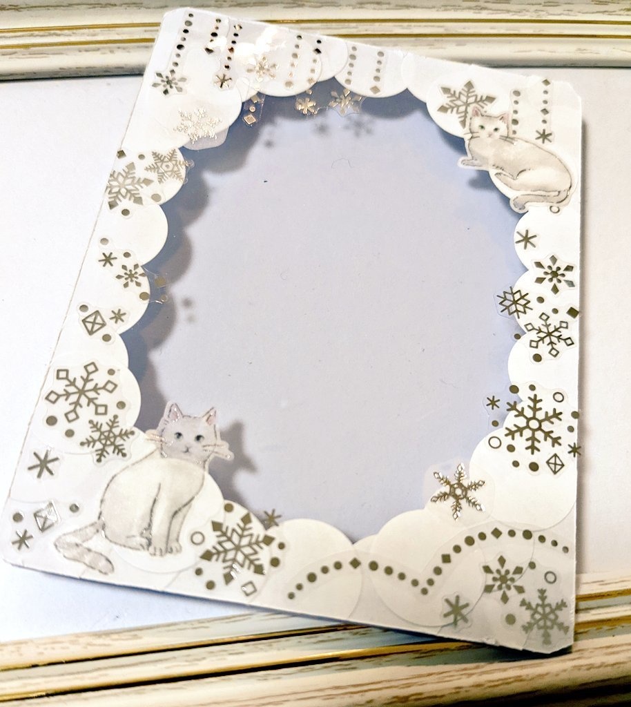 トレカケースデコレーション【ホワイト】