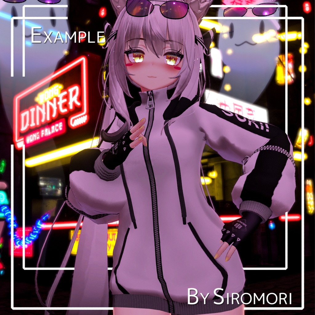 Rindo Z84 Zip Up Hoodie ・ 竜胆Z84ジップアップフード