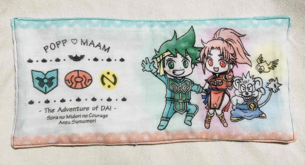 ガーゼハンカチ（ポプマ）