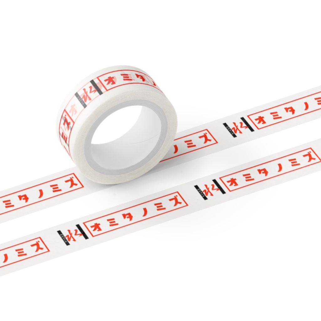 御神田の水(オミタノミズ)マスキングテープ