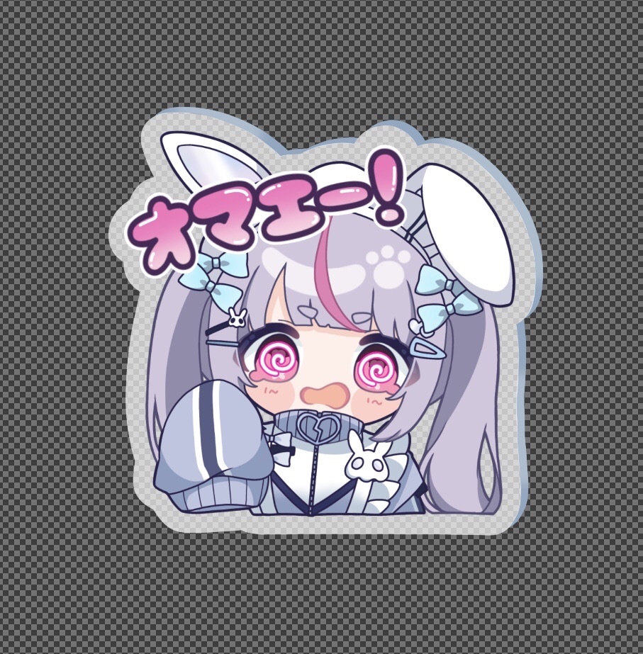 みみたやミニ自立アクリルブロック
