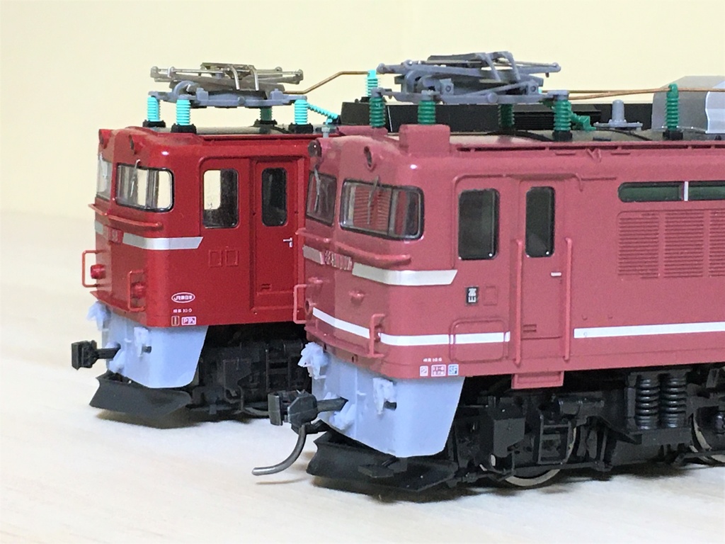 1/80 EF81 450用スカート 1両分入 3Dプリント製品