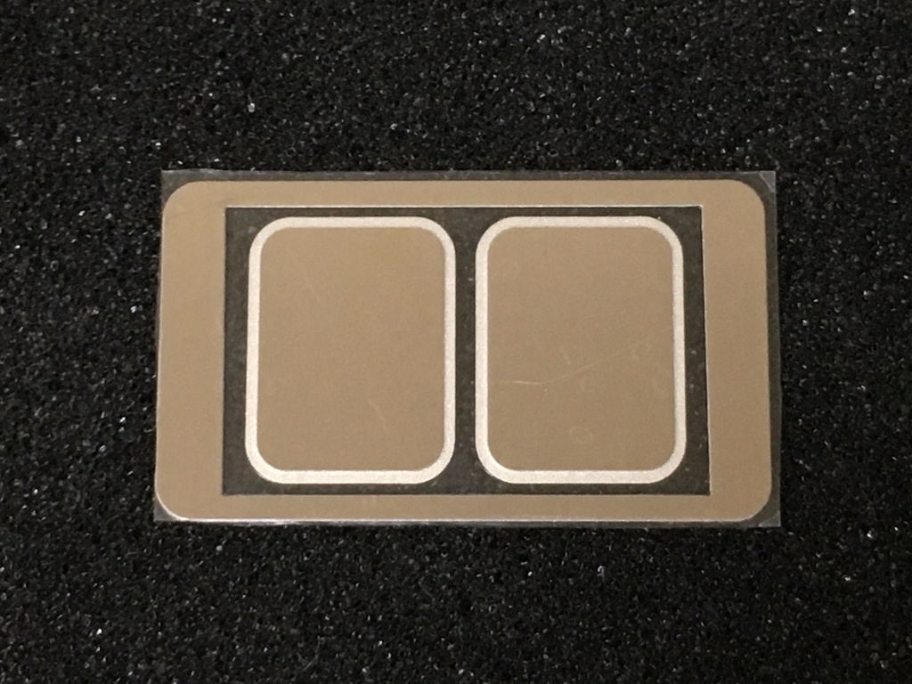 1/80 209系用トイレ窓塞ぎ板