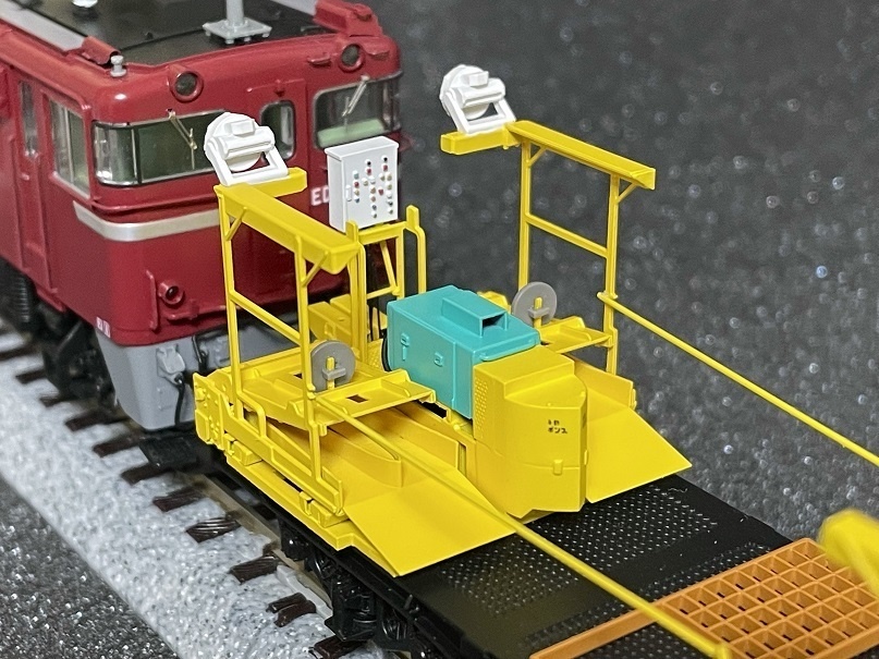 ロングレール輸送チキ5500C編成エプロン車上回りキット
