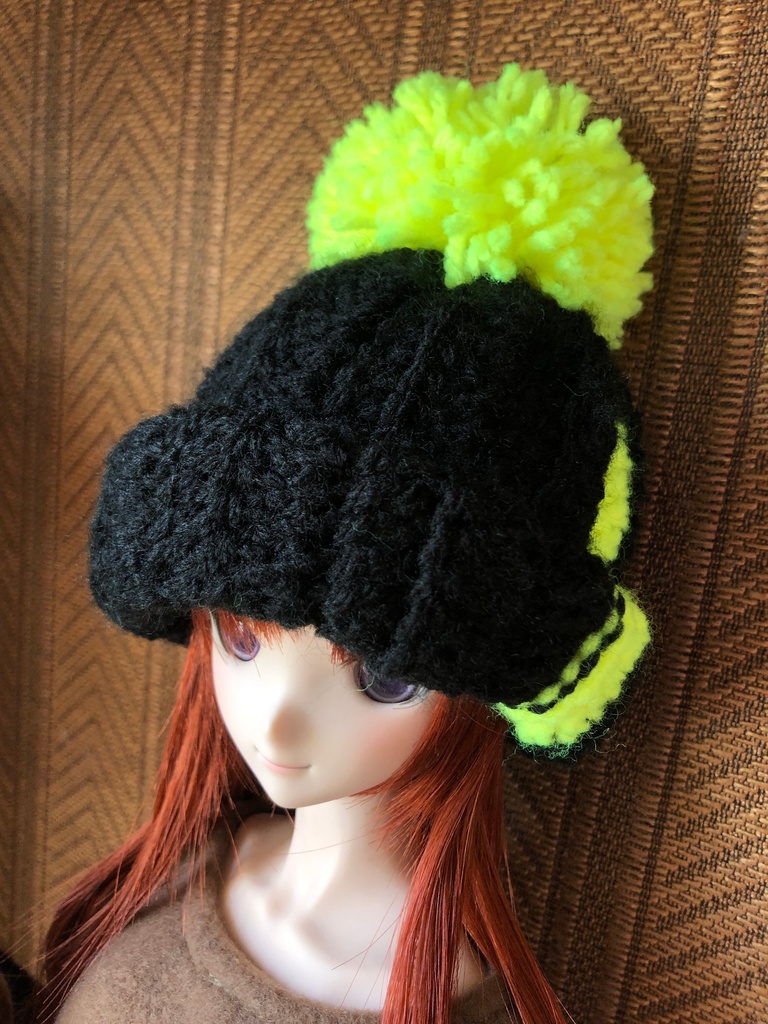 ［SALE］ポンポン付きニットキャップ［SD/DD/ぬいぐるみ］