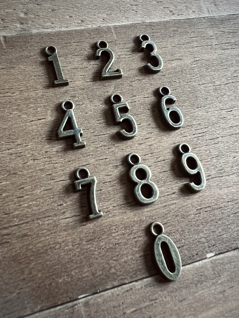 Numbers(金古美)ペンダント アジャスター付［幼SD~SDGOU 全サイズ対応］