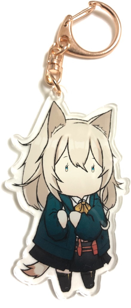デフォルメポデンコちゃんアクリルキーホルダー