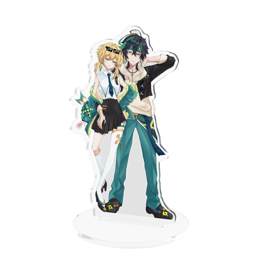 原神 キィ蛍 アクリルスタンド 現パロ風