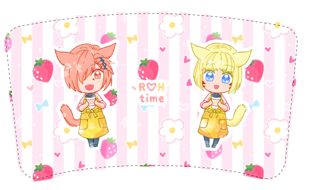 ラハ光♀ファンシーカップスリーブ