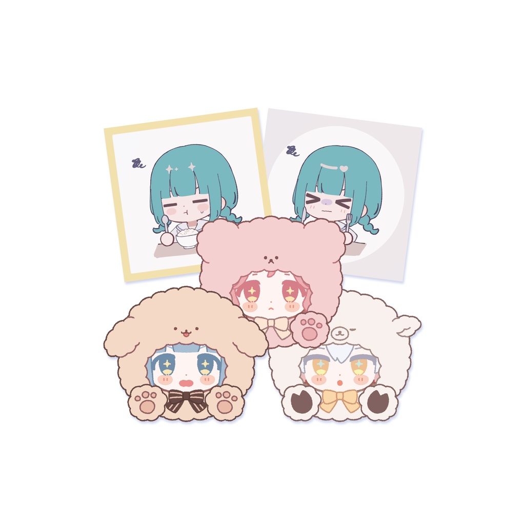 いるまゆシールセット