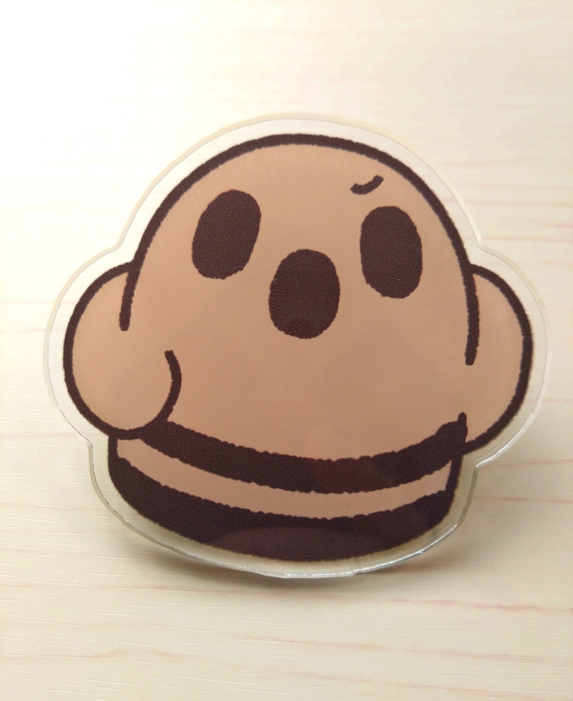 はにわ アクリルみまもりクリップ