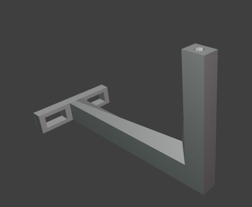 有孔ボード用プラモデルベース（STLデータ）