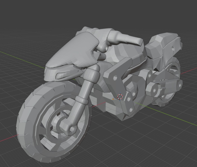 バイク（3Ｄプリンター印刷用ＳＴＬデータのみ）