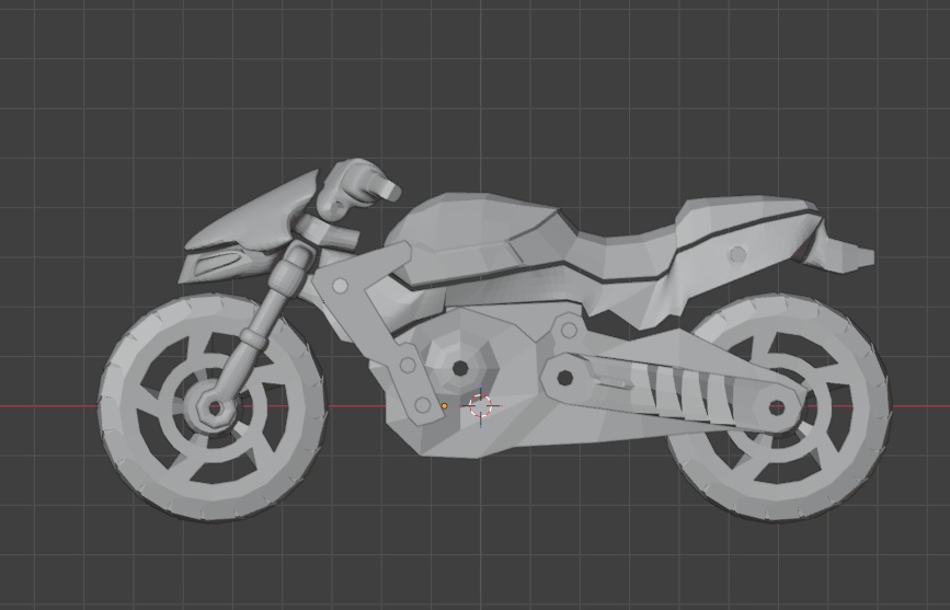 バイク(3Dプリンター印刷用STLデータのみ)