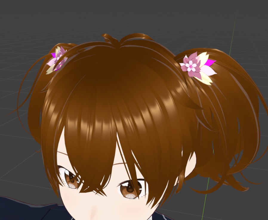 桜モチーフ髪飾り