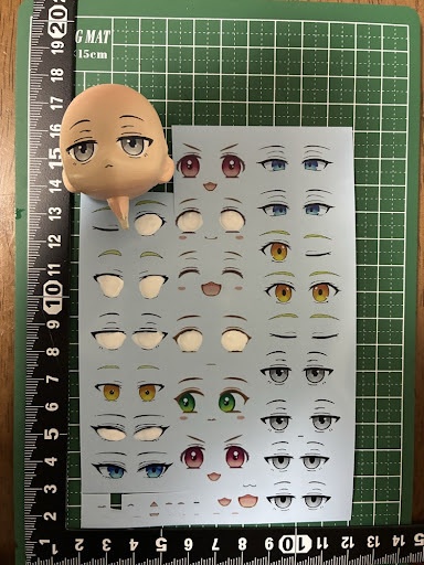 【デジタルデータ】自作ガレージキット用 汎用アイデカールセット