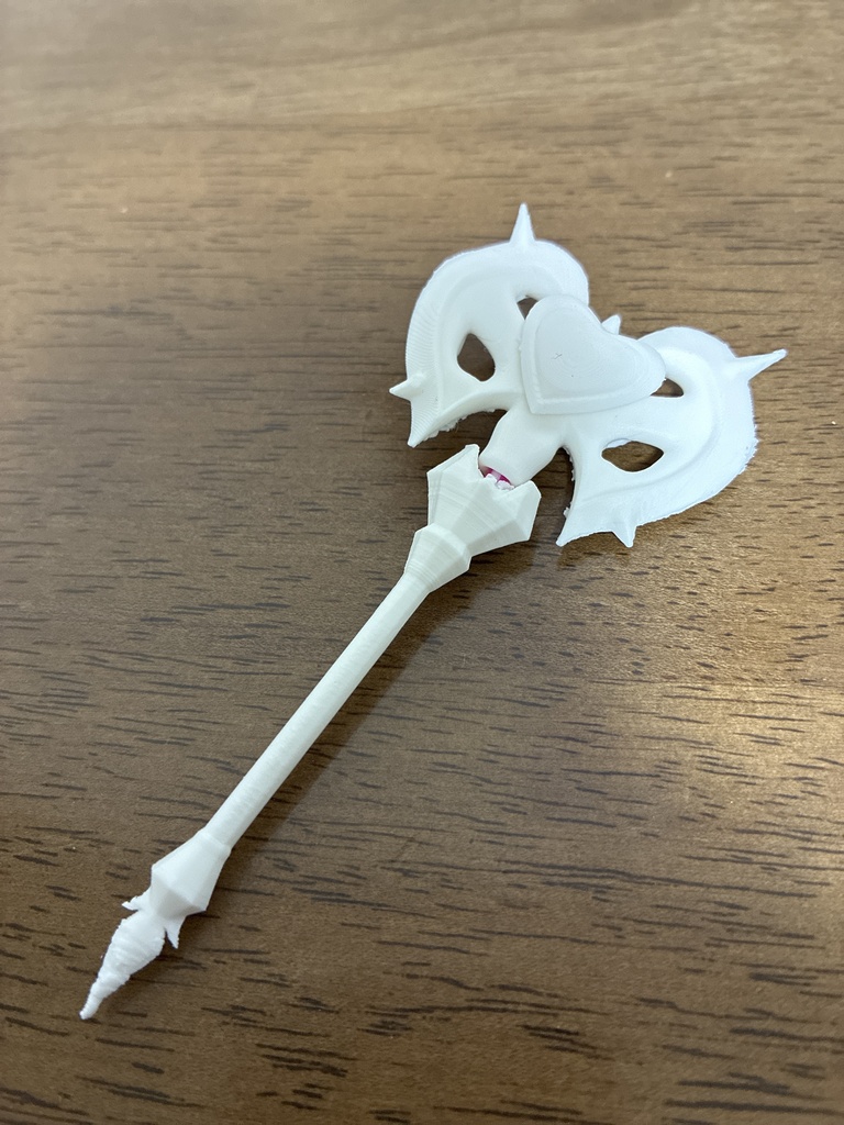 ハートの斧(blenderファイル)