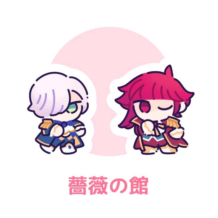 密と誉のアクリルスタンドセット