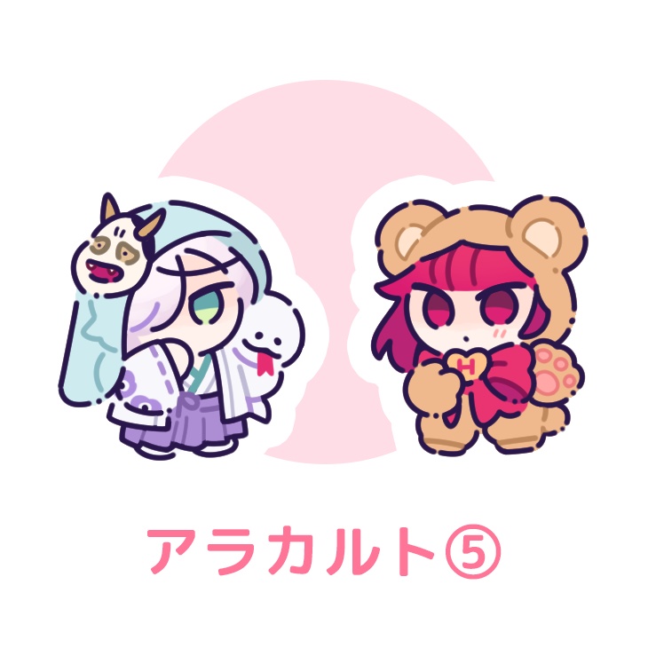 密と誉のアクリルスタンドセット