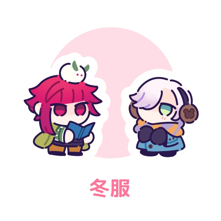 密と誉のアクリルスタンドセット